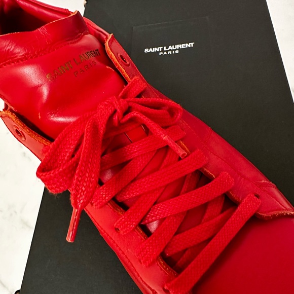 Saint Laurent
Andy leather low trainers - Picture 3 of 7